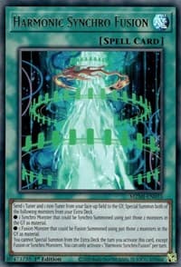 Harmonic Synchro Fusion - Maze of Millennia - YuGiOh card