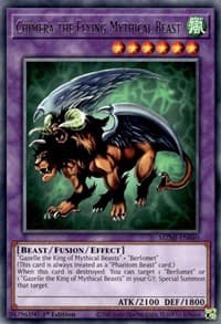 Chimera the Flying Mythical Beast - Maze of Millennia - YuGiOh card