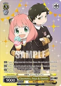 Classmates, Anya & Damian (SPYR) - SPY x FAMILY - Weiss Schwarz card