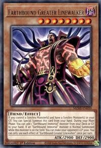 Earthbound Greater Linewalker - Maze of Millennia - YuGiOh card
