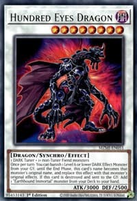 Hundred Eyes Dragon - Maze of Millennia - YuGiOh card