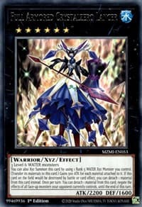 Full Armored Crystalzero Lancer - Maze of Millennia - YuGiOh card