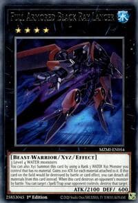 Full Armored Black Ray Lancer - Maze of Millennia - YuGiOh card