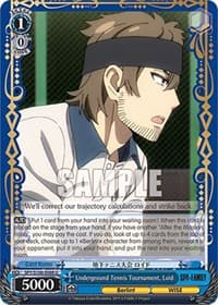 Underground Tennis Tournament, Loid - SPY x FAMILY - Weiss Schwarz card