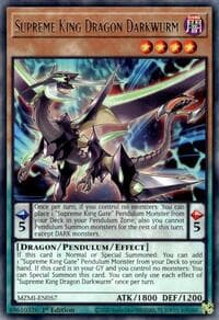 Supreme King Dragon Darkwurm - Maze of Millennia - YuGiOh card
