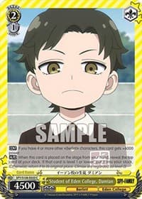 Student of Eden College, Damian - SPY x FAMILY - Weiss Schwarz card