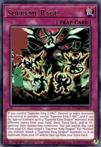 Supreme Rage - Maze of Millennia - YuGiOh card