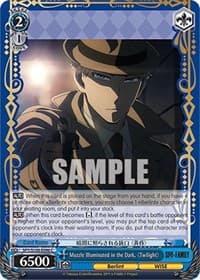 Muzzle Illuminated in the Dark, "Twilight" - SPY x FAMILY - Weiss Schwarz card