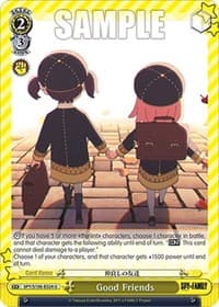 Good Friends - SPY x FAMILY - Weiss Schwarz card