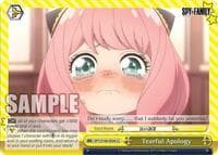 Tearful Apology - SPY x FAMILY - Weiss Schwarz card