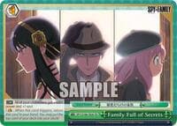 Family Full of Secrets - SPY x FAMILY - Weiss Schwarz card