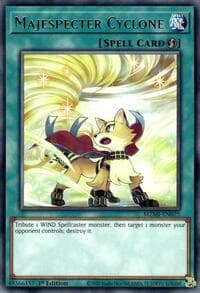 Majespecter Cyclone - Maze of Millennia - YuGiOh card
