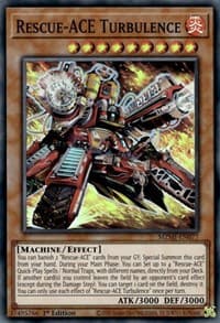 Rescue-ACE Turbulence - Maze of Millennia - YuGiOh card