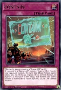 CONTAIN! - Maze of Millennia - YuGiOh card