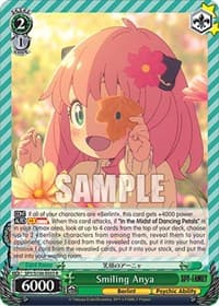 Smiling Anya - SPY x FAMILY - Weiss Schwarz card