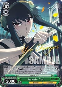 Assassin, Yor (SP) - SPY x FAMILY - Weiss Schwarz card