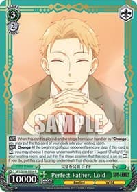Perfect Father, Loid - SPY x FAMILY - Weiss Schwarz card