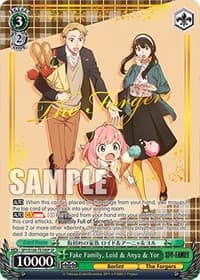 Fake Family, Loid & Anya & Yor (SP) - SPY x FAMILY - Weiss Schwarz card
