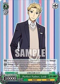 Perfect Father, Loid (SR) - SPY x FAMILY - Weiss Schwarz card