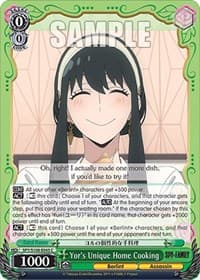 Yor's Unique Home Cooking - SPY x FAMILY - Weiss Schwarz card