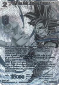 SSG Son Goku, Rapidfire Response (2023 Offline Regionals Silver Print) - Promotion Cards - Dragon Ball Super: Masters card