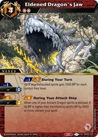 Eldened Dragon's Jaw - Savior of Chaos - Battle Spirits Saga card