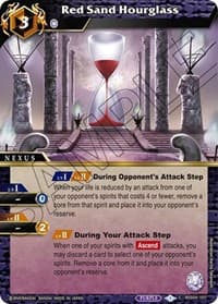 Red Sand Hourglass - Savior of Chaos - Battle Spirits Saga card
