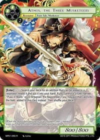 Athos, the Three Musketeers - Masterpiece "Pilgrim-Memories" - Force of Will card