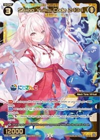 Shiina Yuika, Code 2434 - Collab Booster: Nijisanji Diva - WIXOSS card
