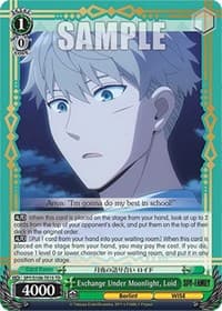 Exchange Under Moonlight, Loid - SPY x FAMILY - Weiss Schwarz card