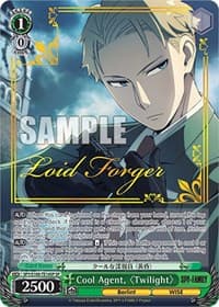 Cool Agent, "Twilight" (SP) - SPY x FAMILY - Weiss Schwarz card