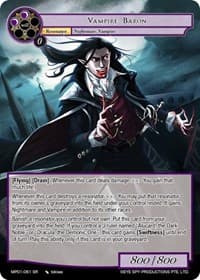 Vampire Baron - Masterpiece "Pilgrim-Memories" - Force of Will card
