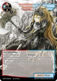 Executioner of Orleans - Masterpiece "Pilgrim-Memories" - Force of Will card