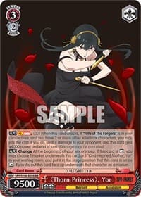 "Thorn Princess", Yor - SPY x FAMILY - Weiss Schwarz card