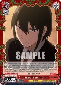 Sharp Stare, Yuri - SPY x FAMILY - Weiss Schwarz card