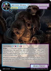 Mother Hydra, Familiar of Cthulhu - Masterpiece "Pilgrim-Memories" - Force of Will card