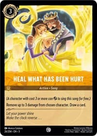 Heal What Has Been Hurt - Into the Inklands - Disney Lorcana card
