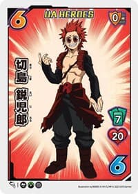 Eijiro Kirishima (UA Heroes OVA Promo) - UniVersus: My Hero Academia Promo Cards - UniVersus card