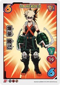 Katsuki Bakugo (UA Heroes OVA Promo) - UniVersus: My Hero Academia Promo Cards - UniVersus card