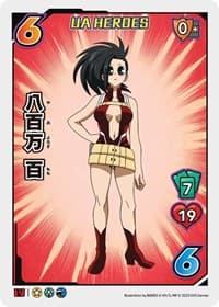 Momo Yaoyorozu (UA Heroes OVA Promo) - UniVersus: My Hero Academia Promo Cards - UniVersus card