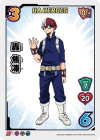 Shoto Todoroki (UA Heroes OVA Promo) - UniVersus: My Hero Academia Promo Cards - UniVersus card