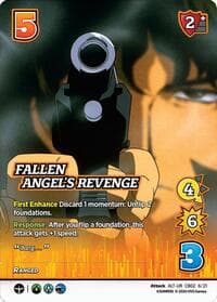 Fallen Angel's Revenge (Alternate Art) - Challenger Series: Cowboy Bebop and Trigun Stampede - UniVersus card