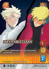 Inevitable Clash (Alternate Art) - Challenger Series: Cowboy Bebop and Trigun Stampede - UniVersus card