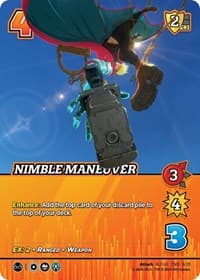 Nimble Maneuver (Alternate Art) - Challenger Series: Cowboy Bebop and Trigun Stampede - UniVersus card