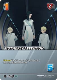 Motherly Affection (Alternate Art) - Challenger Series: Cowboy Bebop and Trigun Stampede - UniVersus card