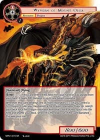 Wyvern of Mount Olga - Masterpiece "Pilgrim-Memories" - Force of Will card