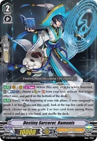Destiny Sorcerer, Ramonis - V Promo Cards - Cardfight Vanguard card