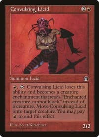 Convulsing Licid - Stronghold - Magic: The Gathering card