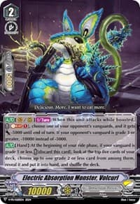 Electric Absorption Monster, Volcurl - V Promo Cards - Cardfight Vanguard card