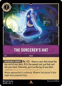 The Sorcerer's Hat - Into the Inklands - Disney Lorcana card